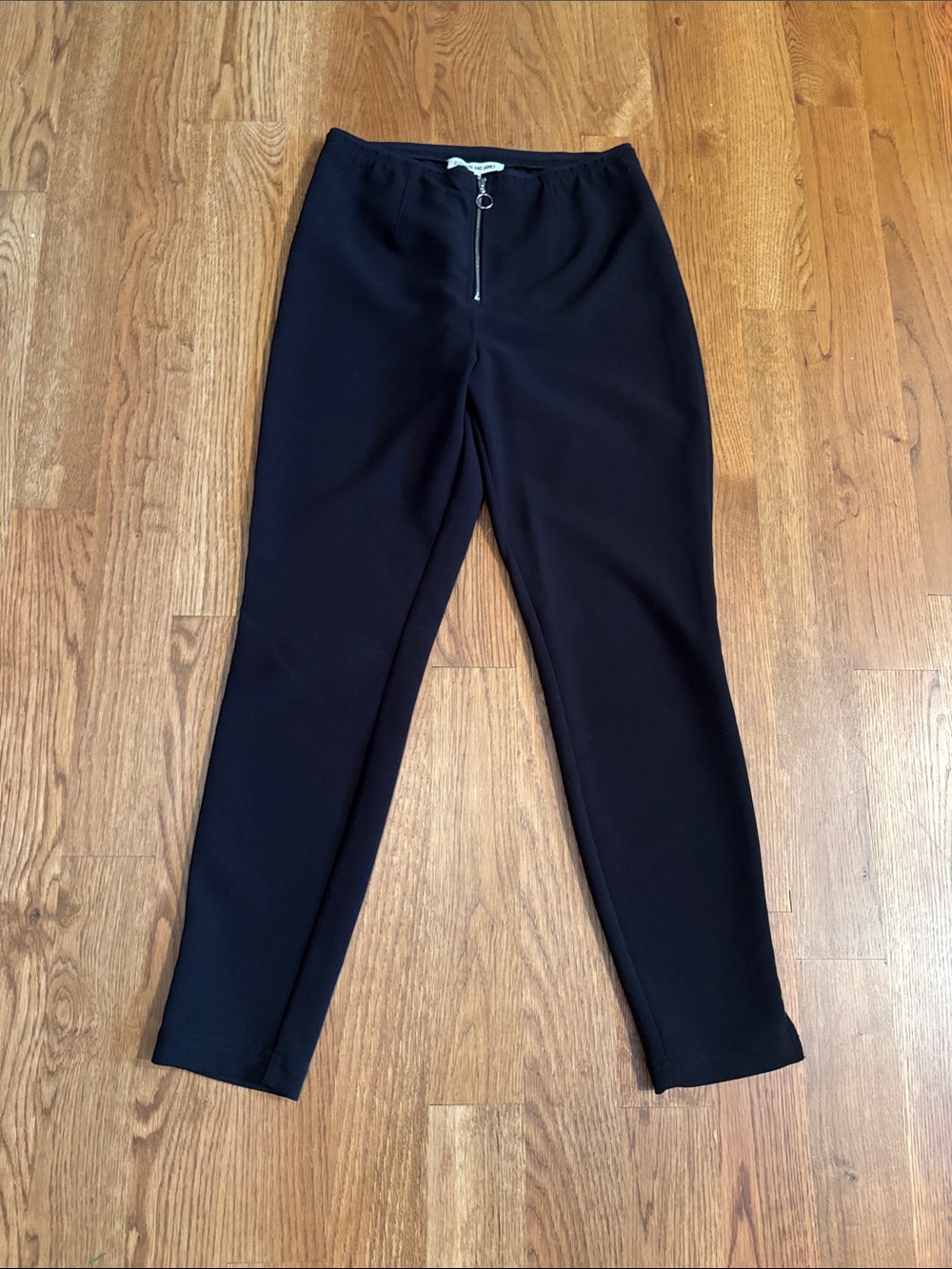 Elizabeth and James Black Zip-Front Men's Pants